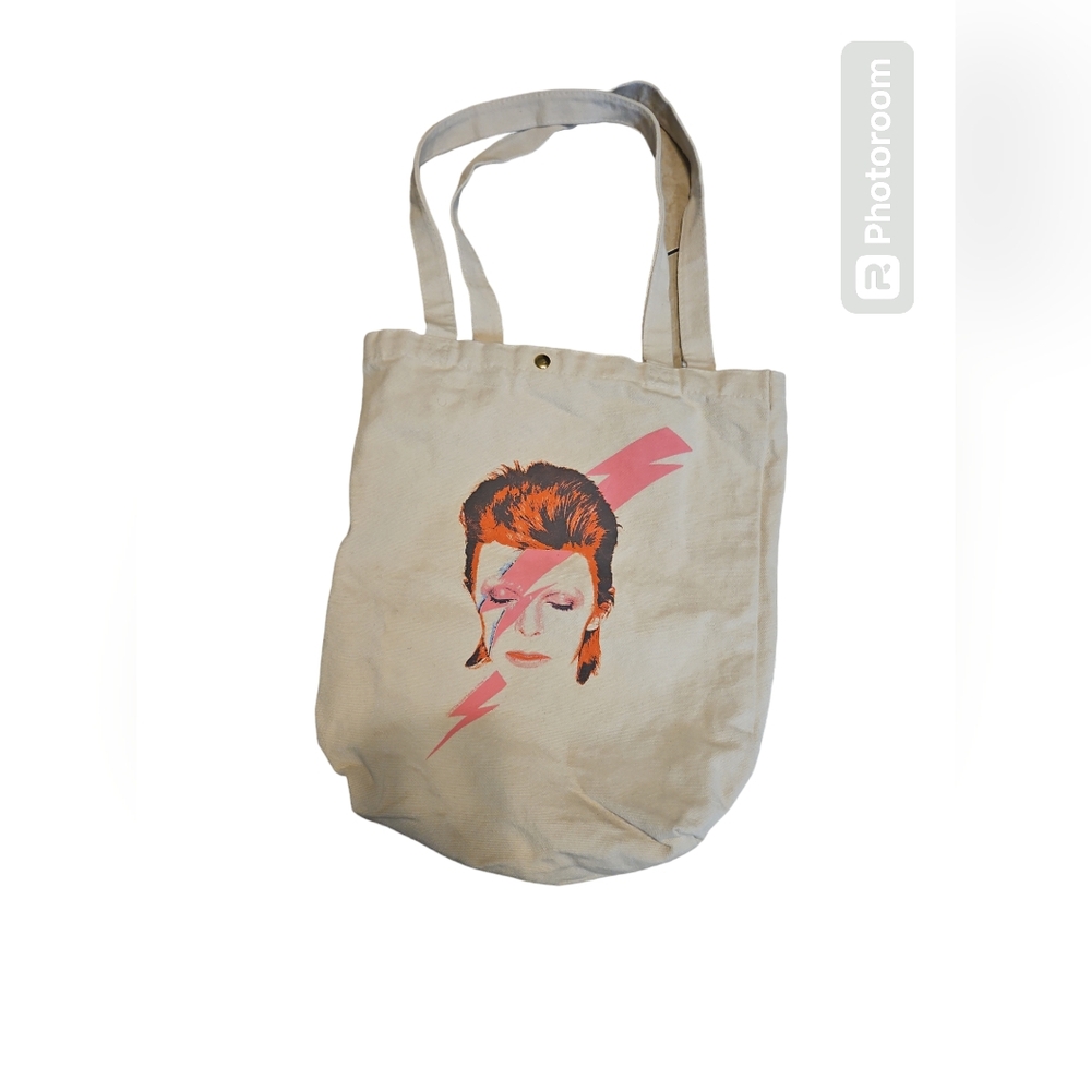 David Bowie tote bag/ purse perfect used condition 14×12
